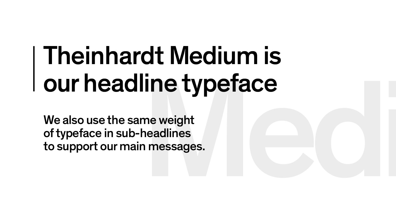 Primary typeface usage 01